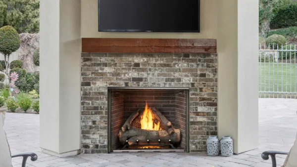 Courtyard Fireplace - Image 2