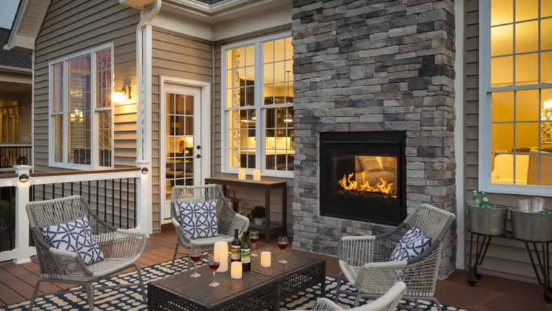 Twilight Modern Fireplace - Image 4