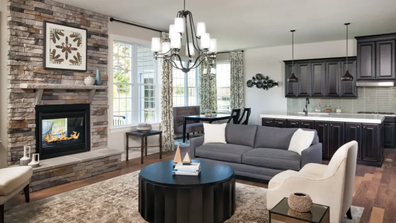 Twilight Modern Fireplace - Image 3